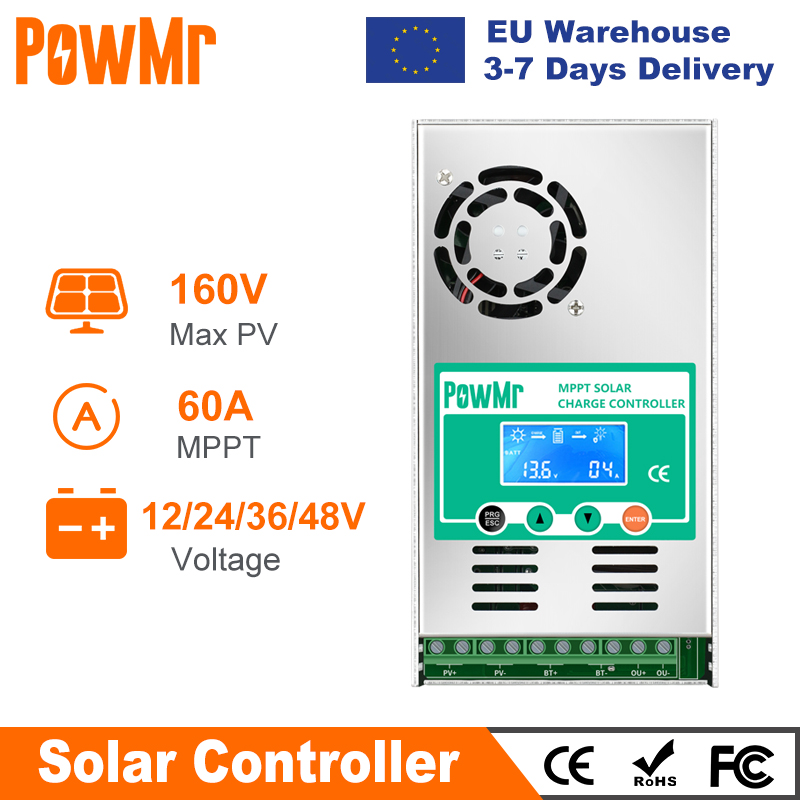 Drone Solar Charger - PowMr MPPT 60A Solar Charge Controller