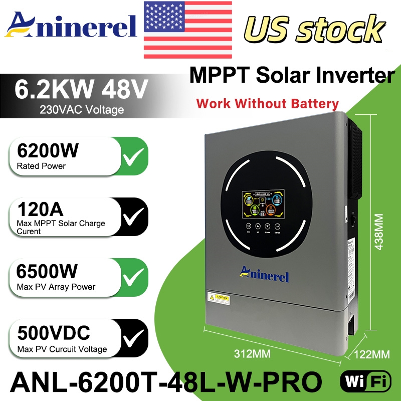 Aninerel 6.2KW 48V Hybrid Sola - Drone Solar Charger avis et prix