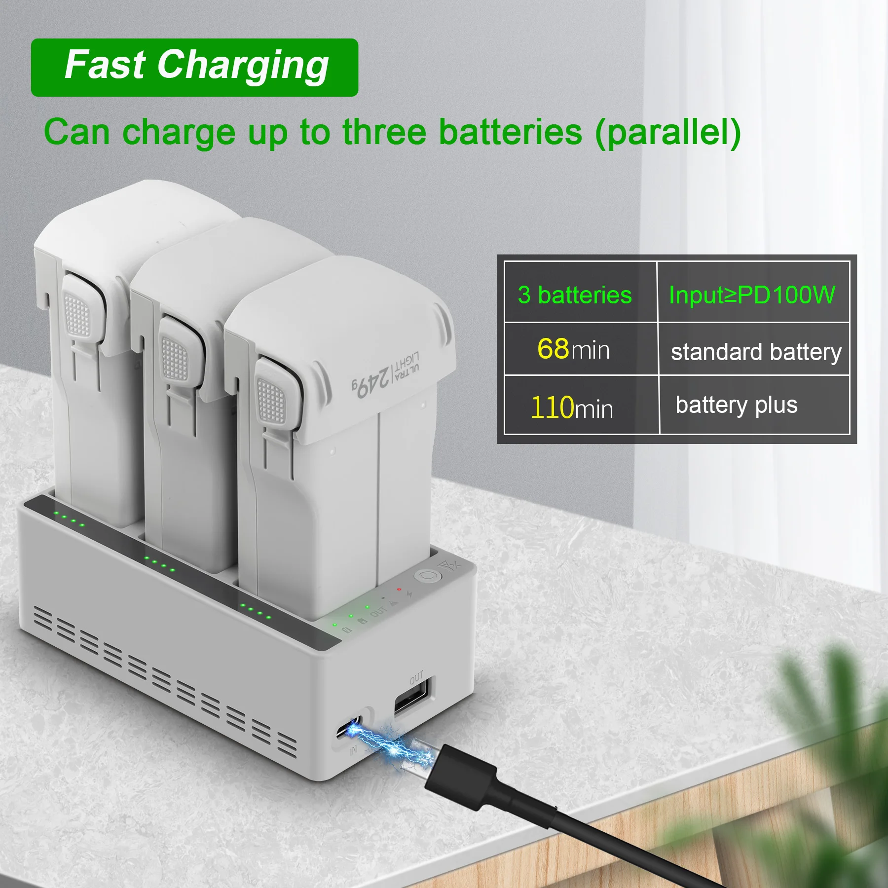 Charger Hub for DJI LITO 1 X1  - Drone Charging Hub avis et prix
