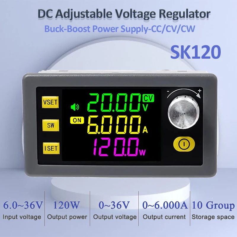 SK120 120W CNC Buck Boost DC A - Drone Solar Charger avis et prix