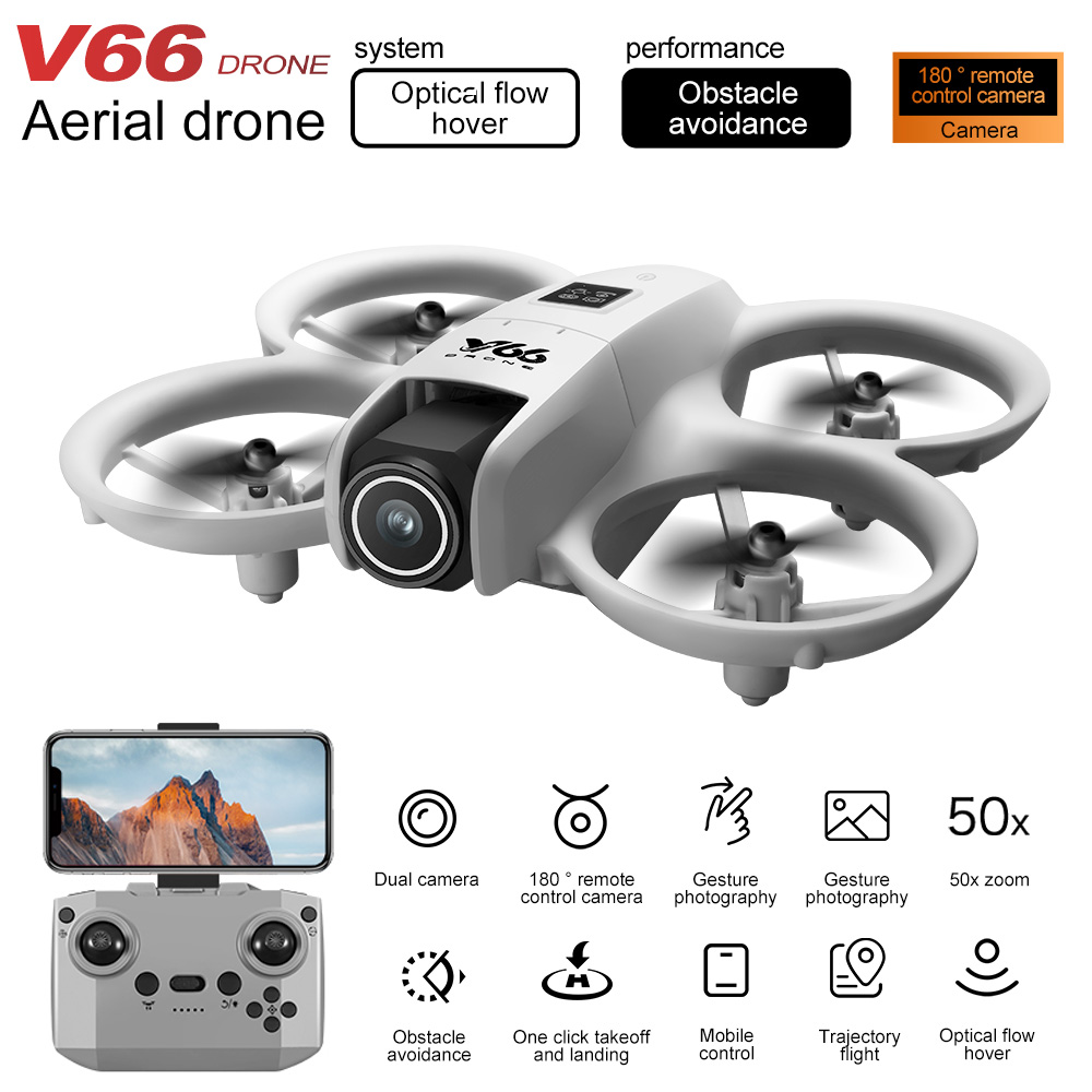 New V66 Mini Drone HD Camera 4 - Drone Controller Screen avis et prix