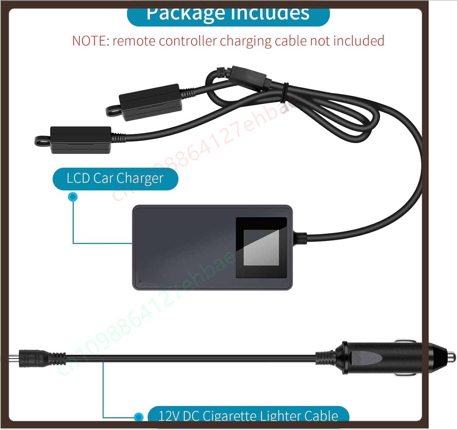 LCD battery car charger for DJ - Drone Charging Hub avis et prix