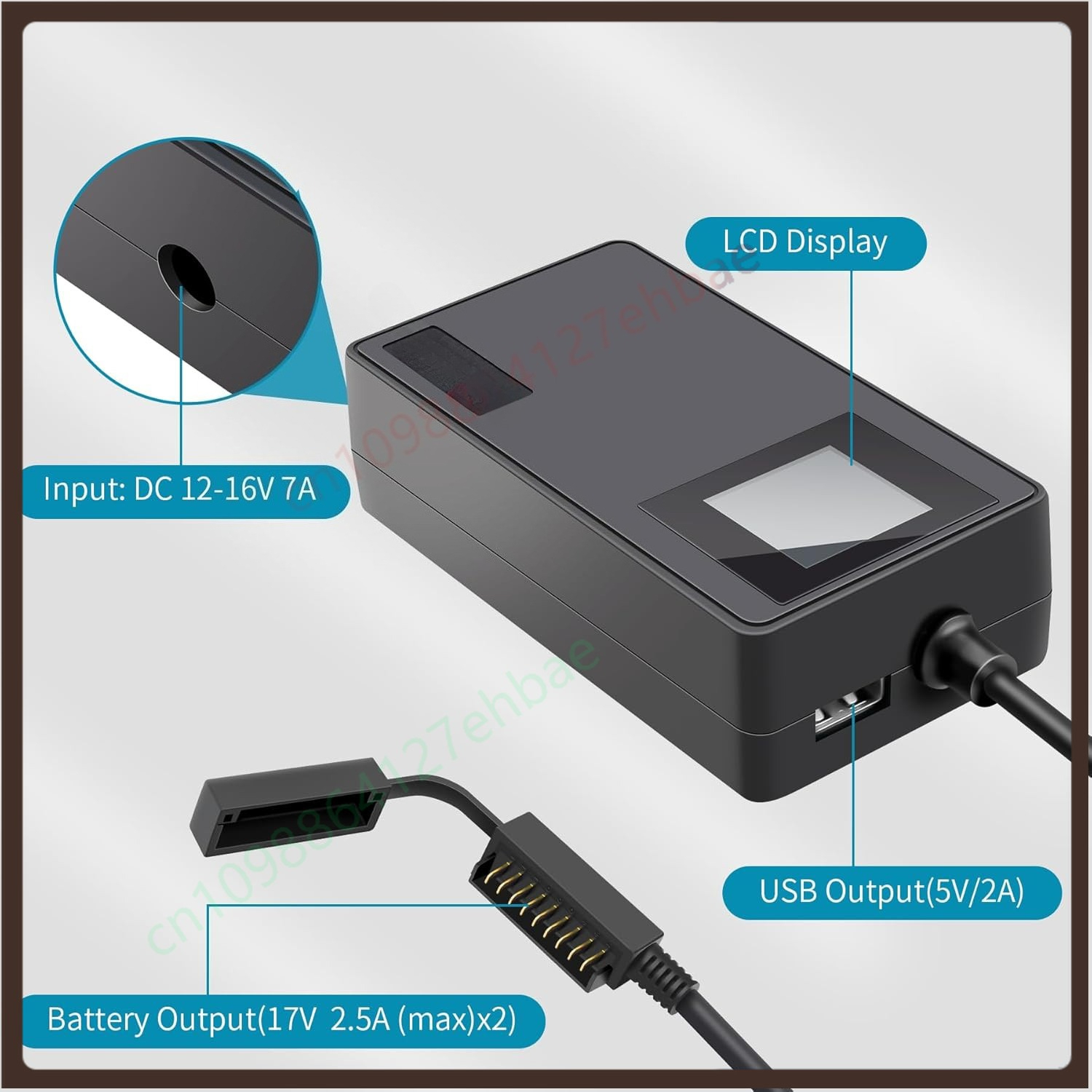 LCD battery car charger for DJ - Drone Charging Hub avis et prix