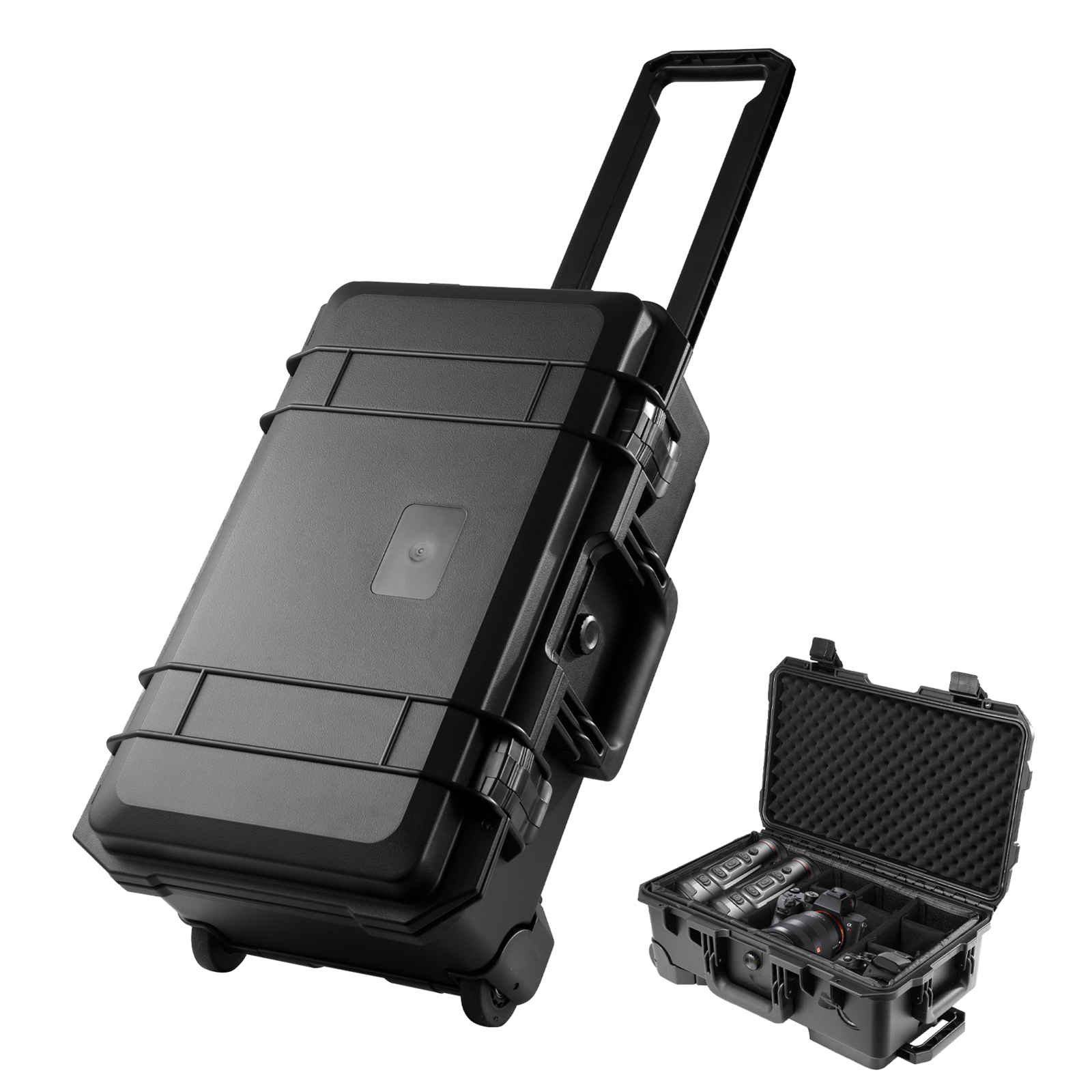 Rolling Camera Case, Portable  - Drone Hard Shell Case avis et prix