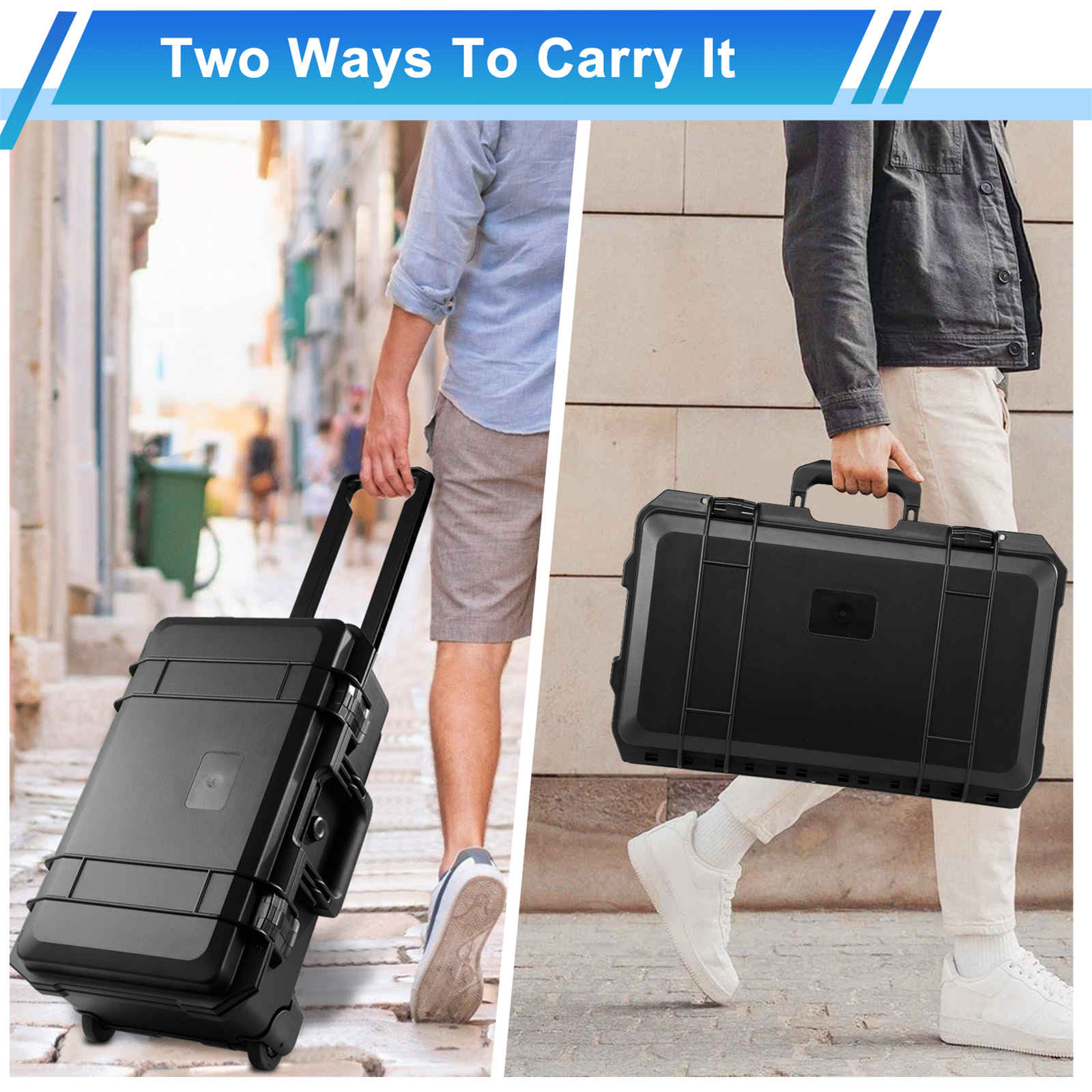 Rolling Camera Case, Portable  - Drone Hard Shell Case avis et prix