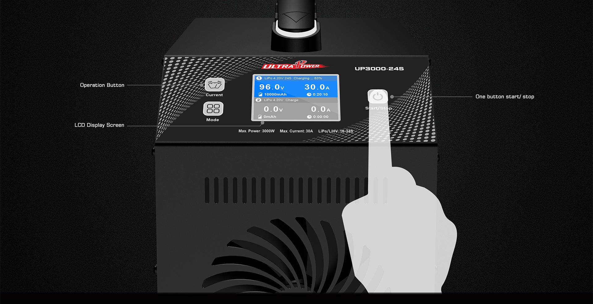 ULTRAPOWER UP3000-24S 3000W 30 - Drone Battery Charger avis et prix