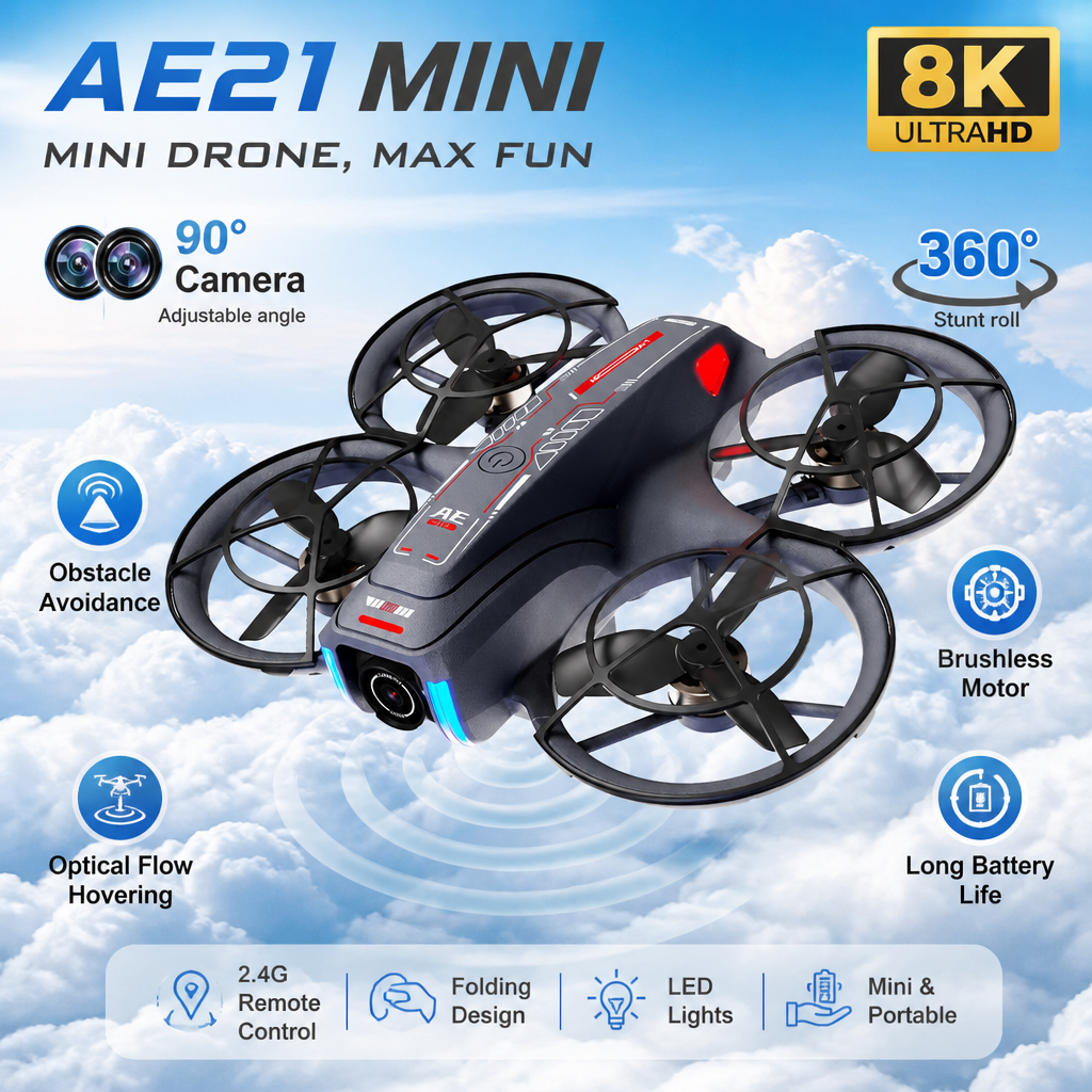 Introduction Drone GPS 8K Prof - Drone Controller Screen avis et prix