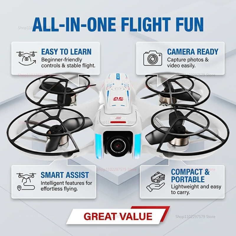 Introduction Drone GPS 8K Prof - Drone Controller Screen avis et prix