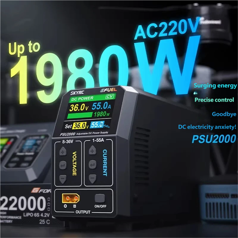 SKYRC PSU2000 1980W Adjustable - Drone Battery Charger avis et prix