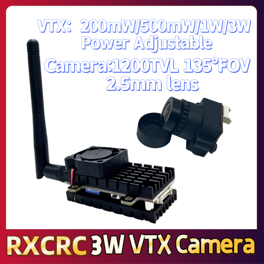 RXCRC 5.8G 3W Video VTX transm - Drone Controller Screen avis et prix