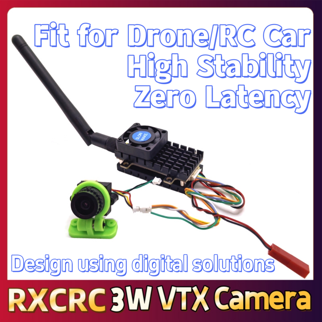 RXCRC 5.8G 3W Video VTX transm - Drone Controller Screen avis et prix