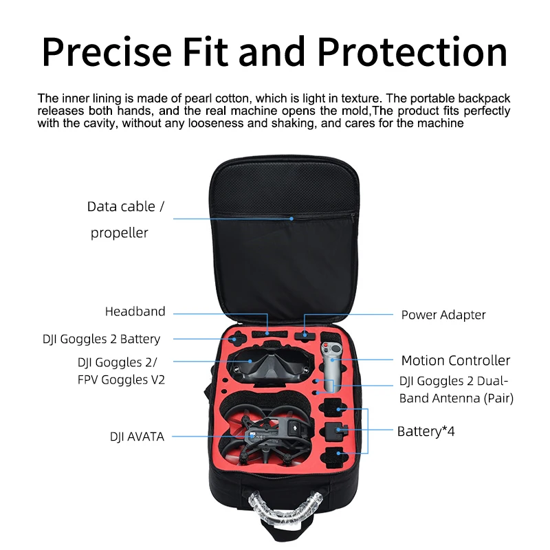 Portable Case Backpack Nylon W - Drone Backpack avis et prix