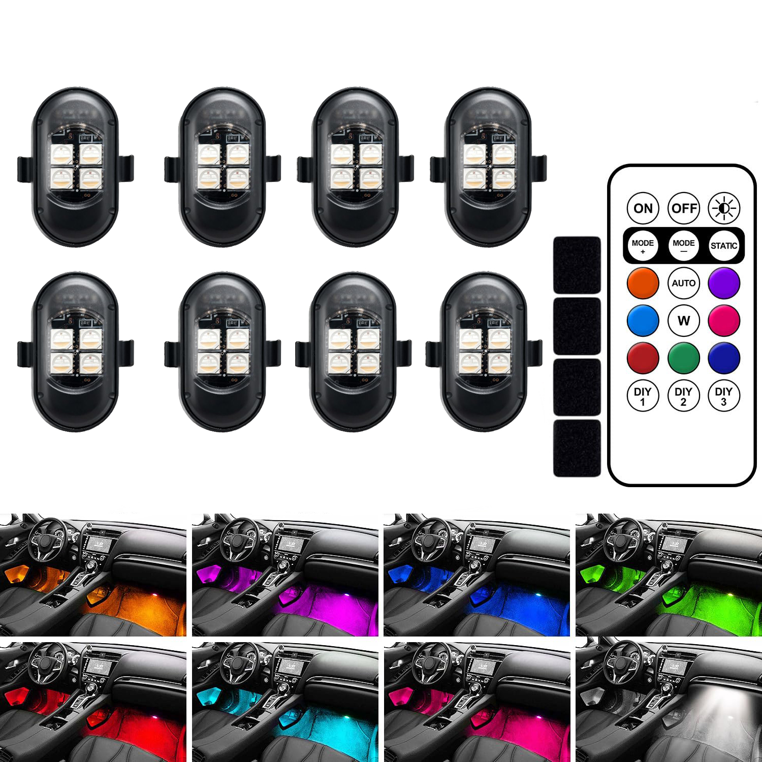 Upgraded 4LEDs Wireless LED St - Drone Strobe Light avis et prix