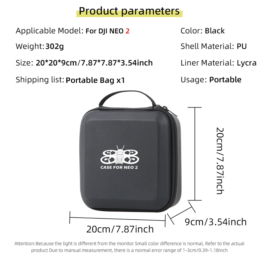 Anti-Scratch Dustproof Storage - Drone Hard Shell Case avis et prix
