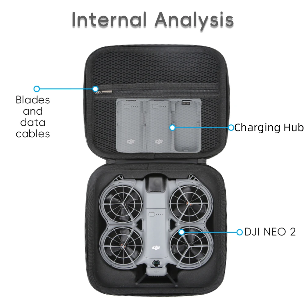 Anti-Scratch Dustproof Storage - Drone Hard Shell Case avis et prix