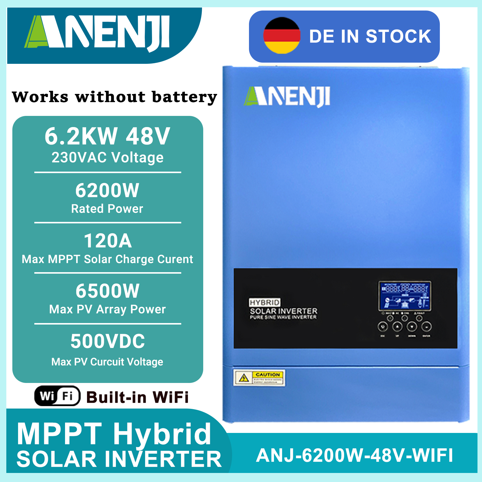 11KW 6.2KW 5KW 4KW 2KW Hybrid  - Drone Solar Charger avis et prix
