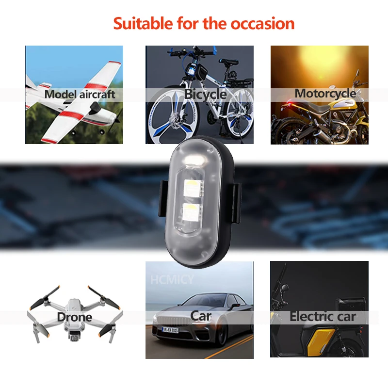 Motorcycle Aircraft Lights RGB - Drone Strobe Light avis et prix