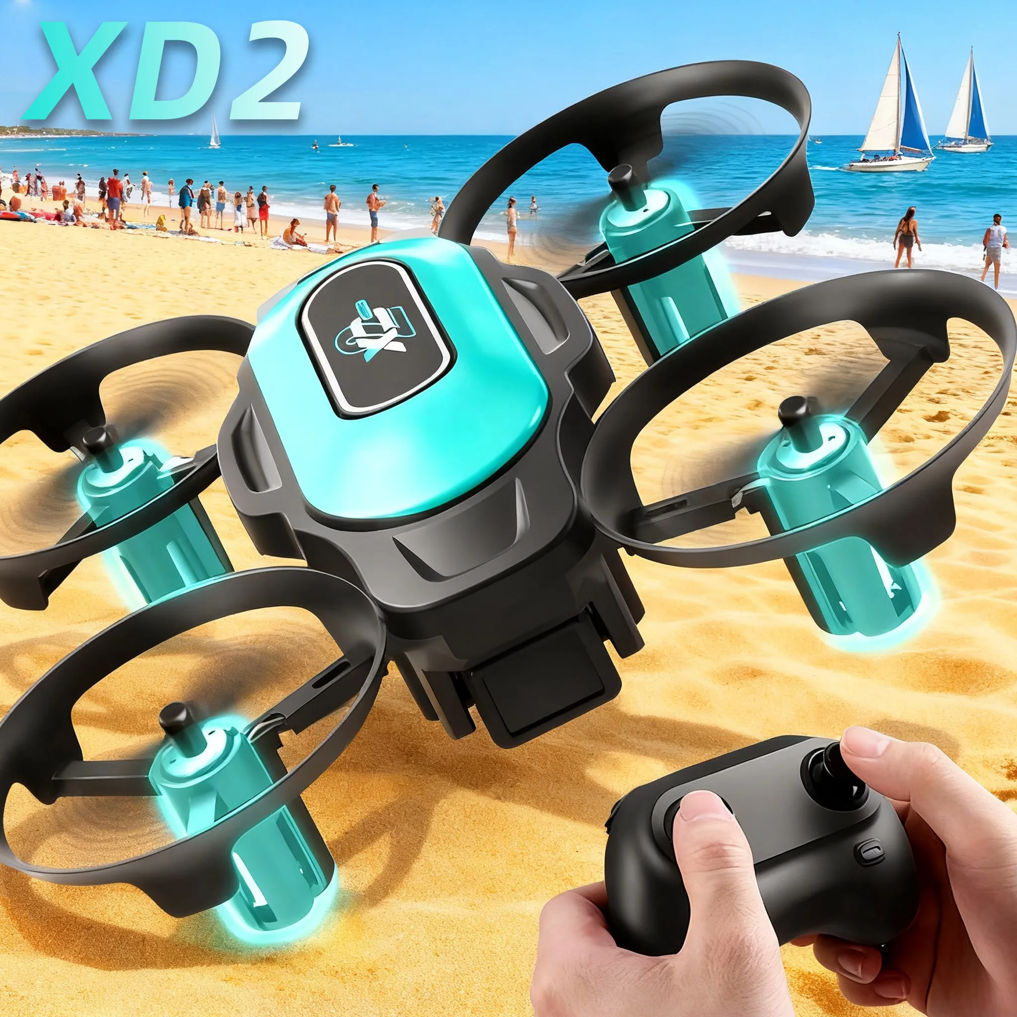 XD2 Mini Drone, 360° Stunt Fli - Drone Controller Screen avis et prix
