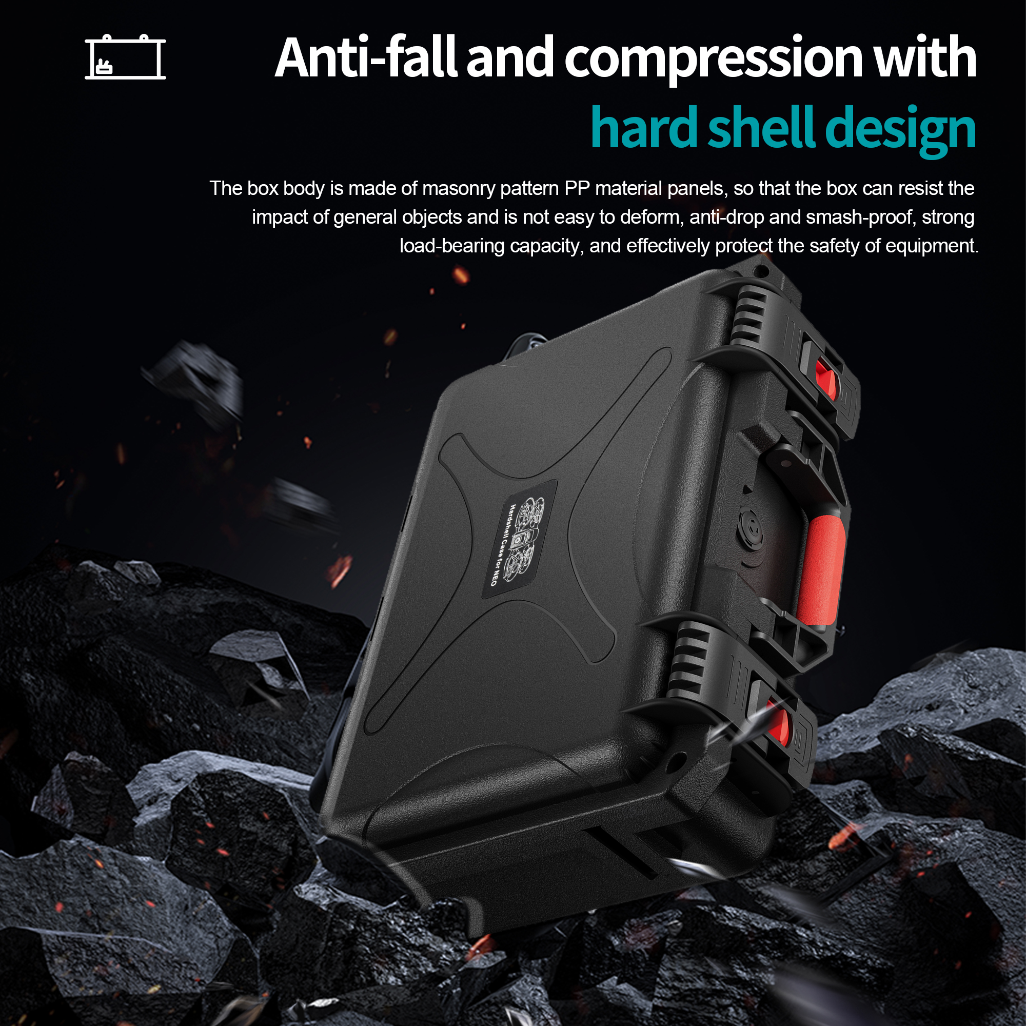 Portable Hard Waterproof Case  - Drone Charging Hub avis et prix
