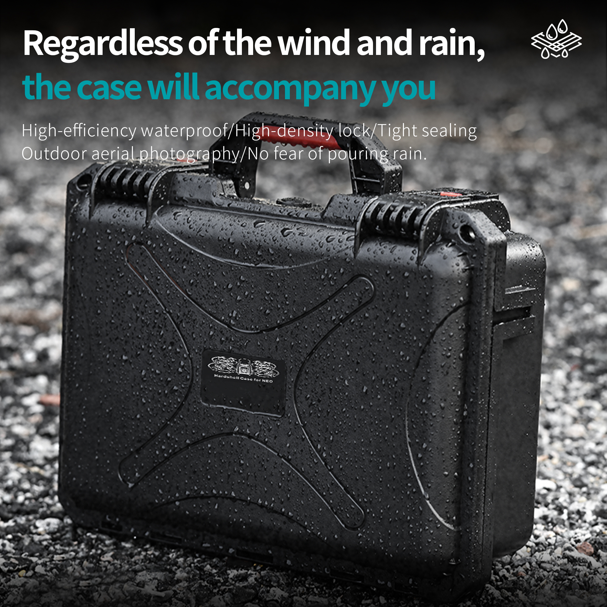 Portable Hard Waterproof Case  - Drone Charging Hub avis et prix