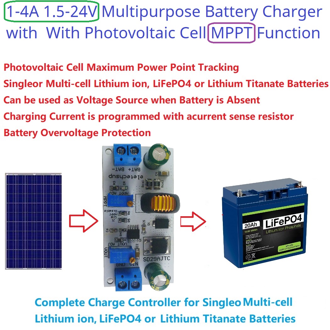 MPPT Solar Charge Controller M - Drone Solar Charger avis et prix