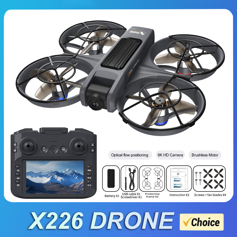 NEW X226 RC Drone 2.4G 5G WIFI - Drone Controller Screen avis et prix
