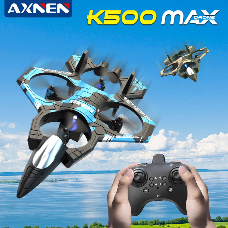 AXNEN K500 MAX RC Plane Fighte - Drone Beacon Light avis et prix