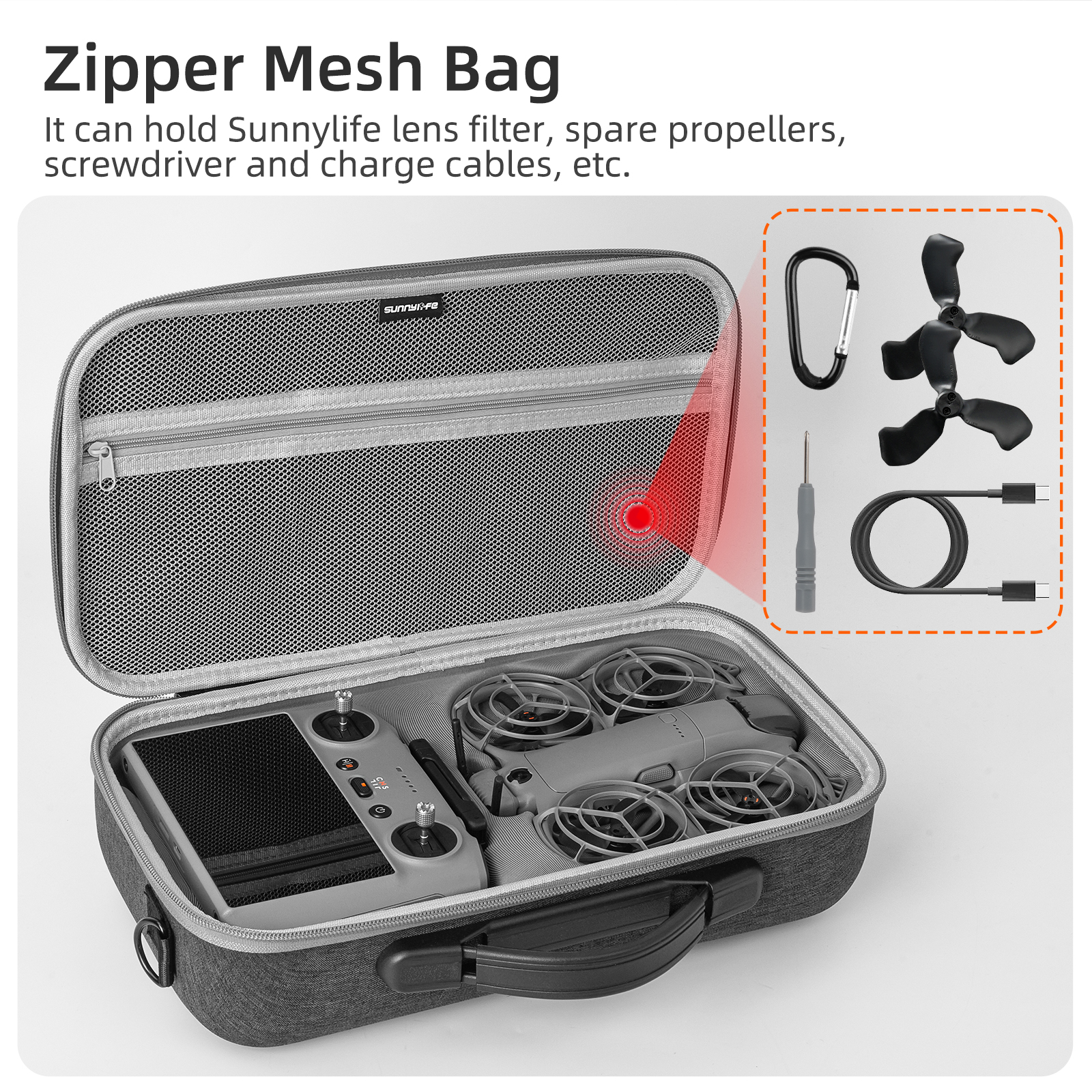 Portable Carrying Case For DJI - Drone Joystick Cover avis et prix