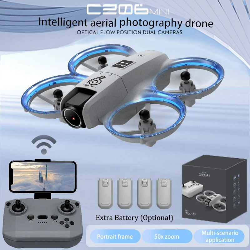 CZ06 Mini RC Quadcopter Drone  - Drone Controller Screen avis et prix