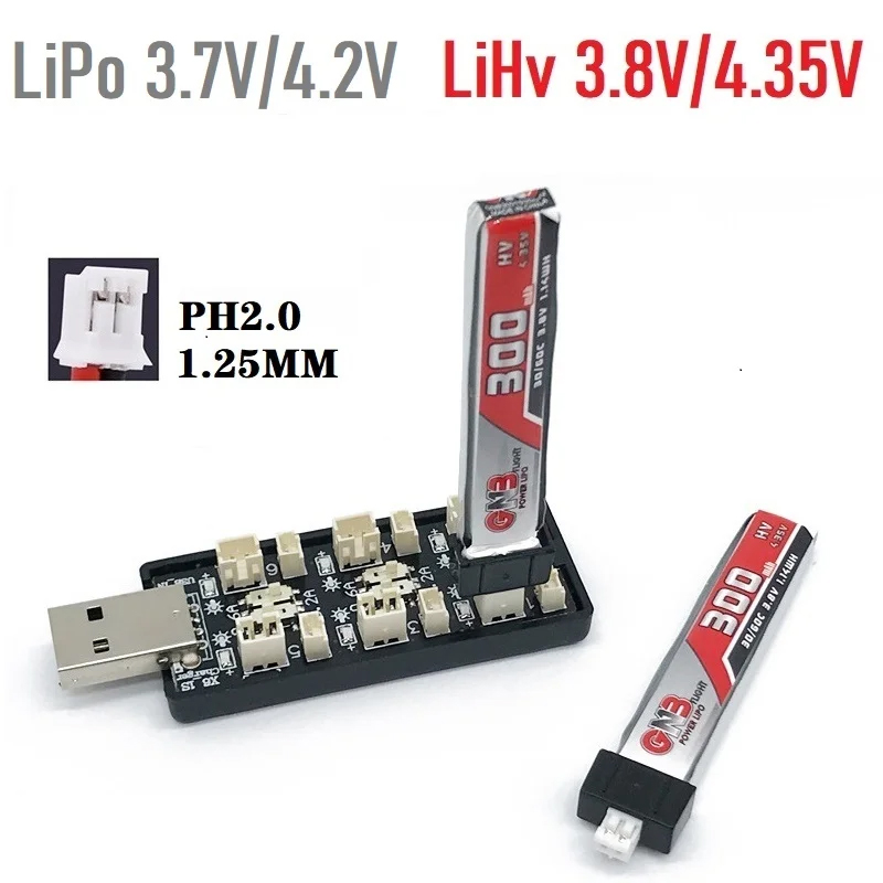 6CH USB 1S LiPo/LiHv 3.7V/4.2V - Drone Power Bank avis et prix