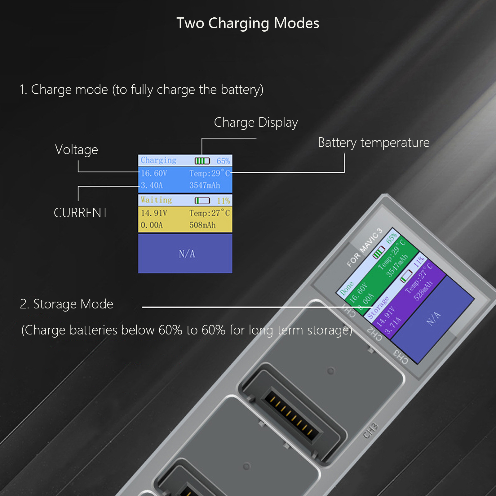 New 3 In 1 Charging Hub for DJ - Drone Power Bank avis et prix