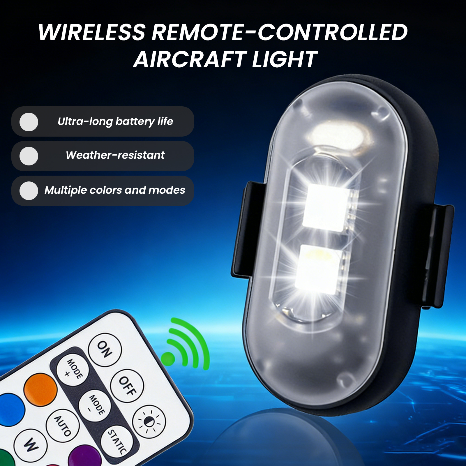 2/4/6PCS Wireless LED Strobe L - Drone Strobe Light avis et prix