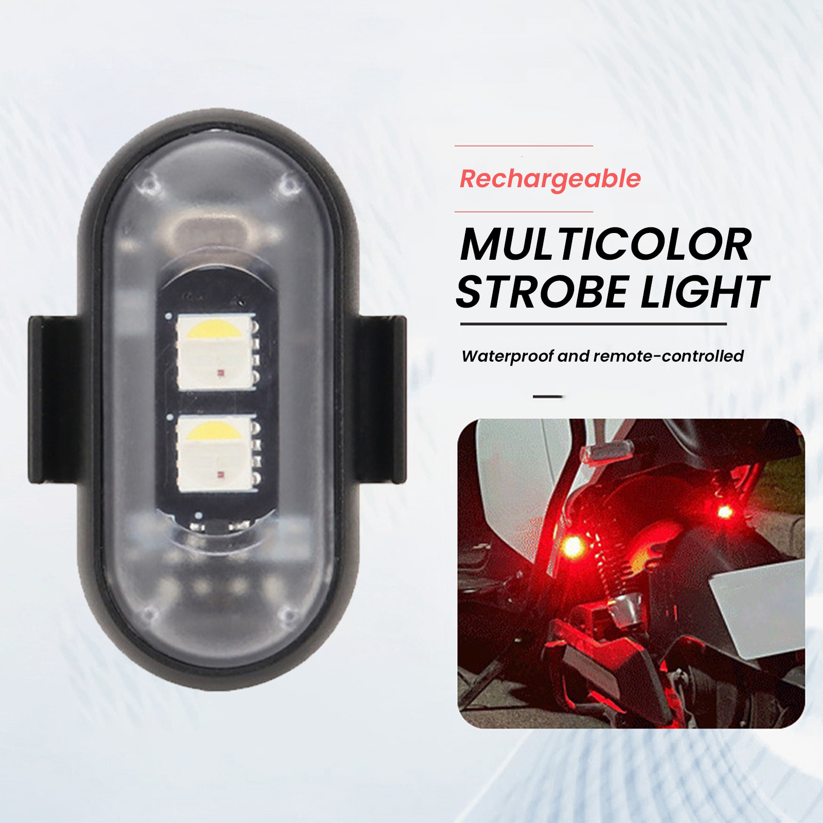 2/4/6PCS Wireless LED Strobe L - Drone Strobe Light avis et prix