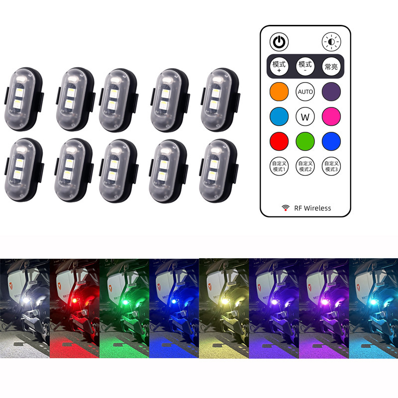 10x 4x 8Colors Wireless LED Dr - Drone Strobe Light avis et prix