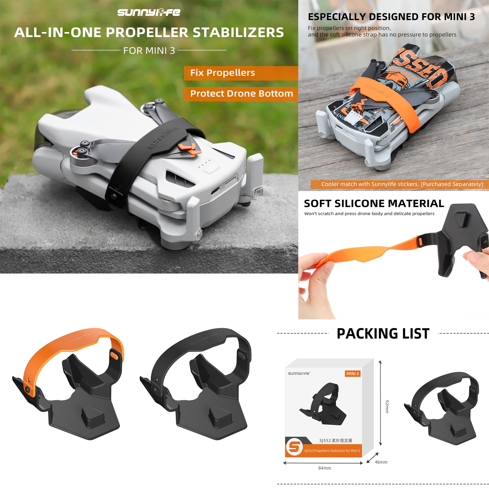 Sunnylif Propeller Bottom Hold - Drone Propeller Holder avis et prix