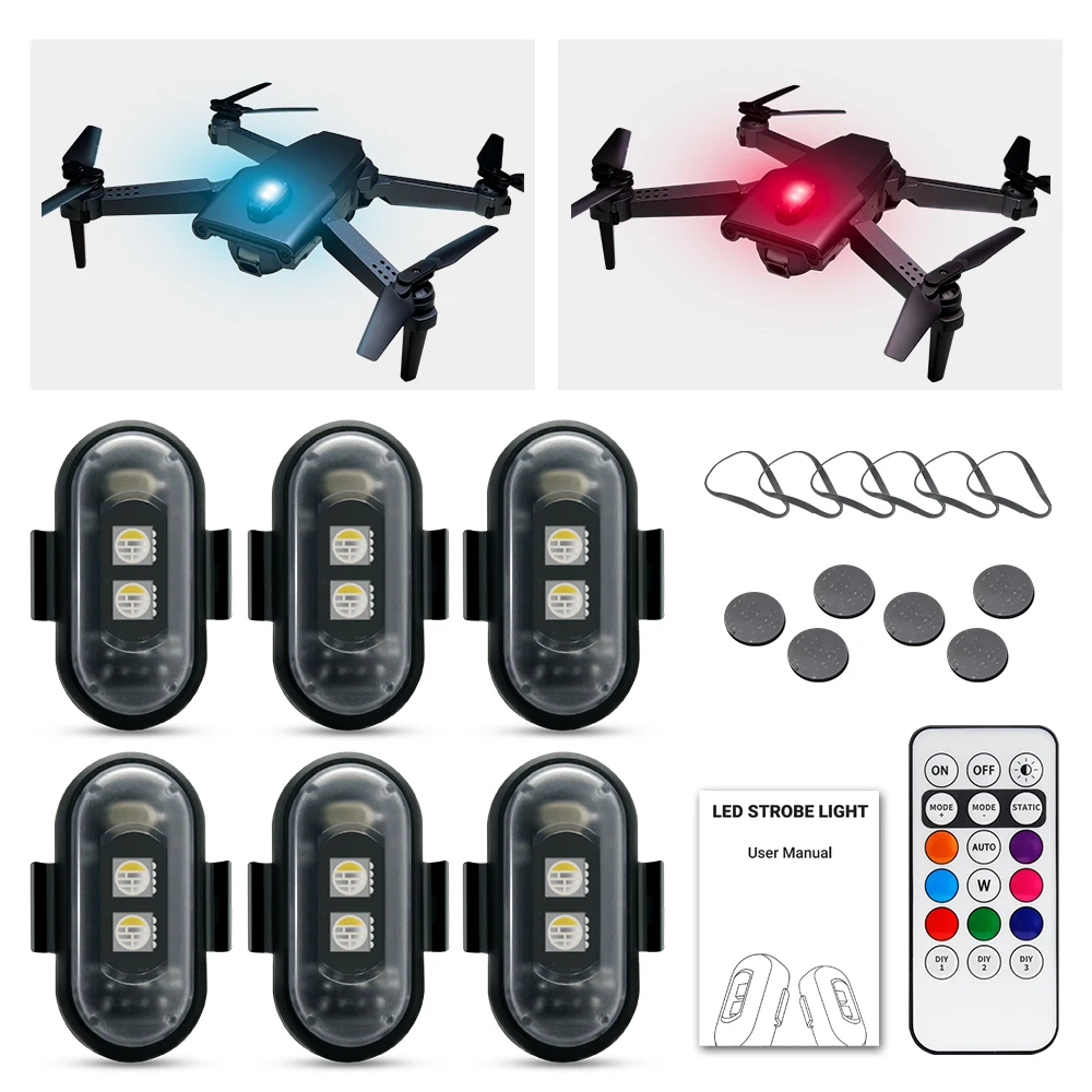 Motorcycle Strobe Light, APP C - Drone Strobe Light avis et prix