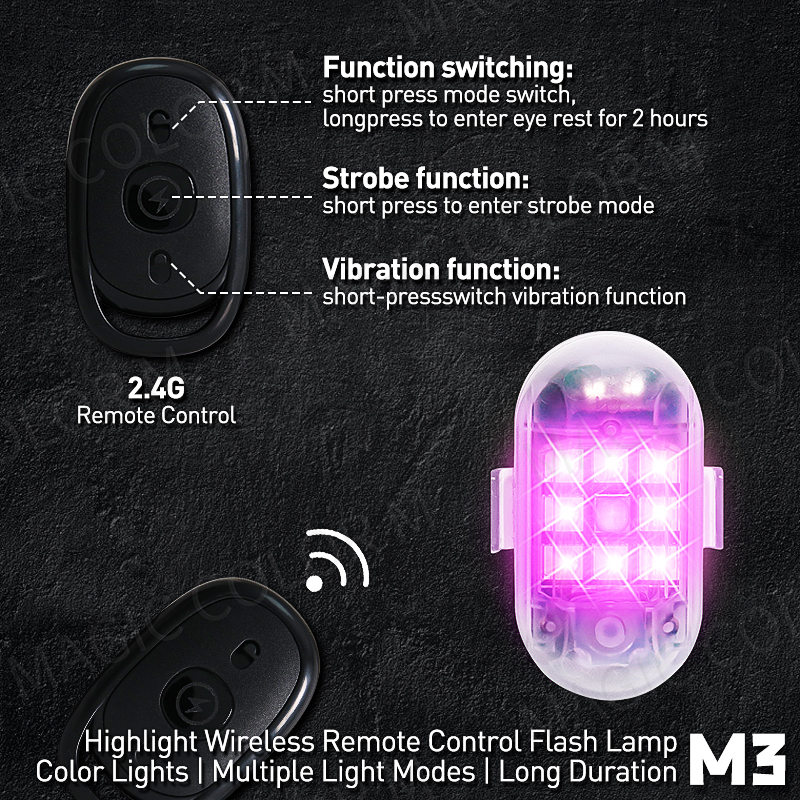 2PCS Wireless LED Strobe Light - Drone Strobe Light avis et prix