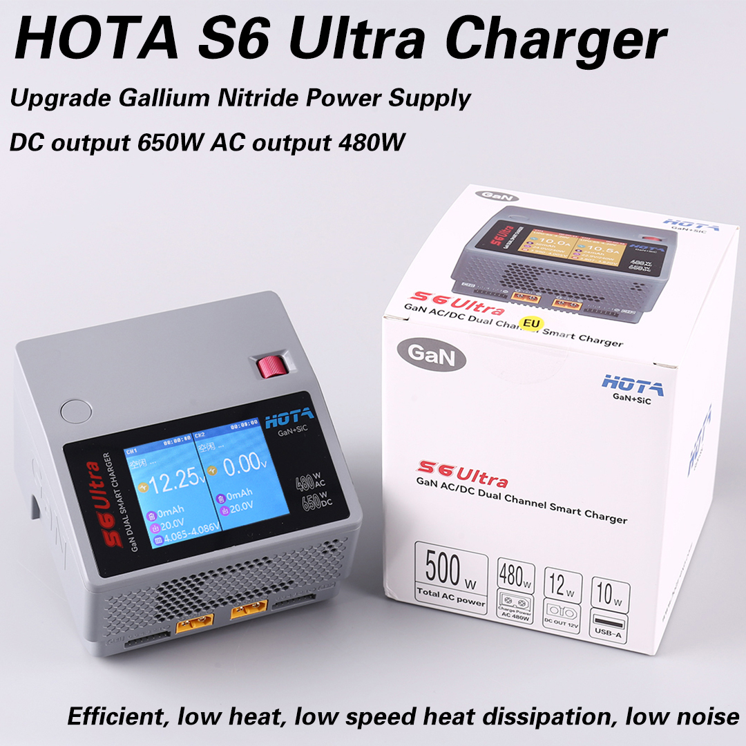 HOTA S6 Ultra Gallium Nitride  - Drone Battery Charger avis et prix