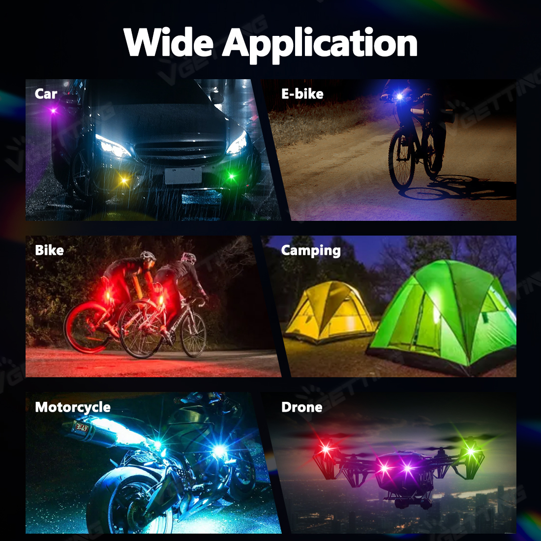 4Pcs Mini Drone Strobe Light 8 - Drone Strobe Light avis et prix