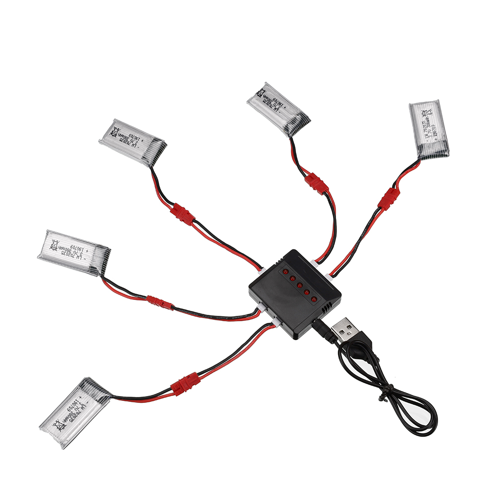 3.7V 380mAh Lipo Battery With  - Drone Battery Charger avis et prix