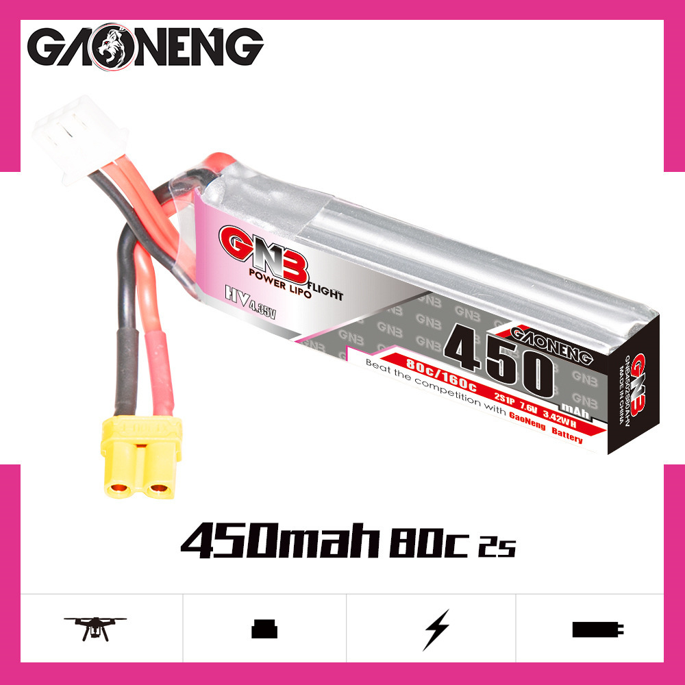 GNB LiPo Battery HV 2S 7.6V 45 - Drone Power Bank avis et prix