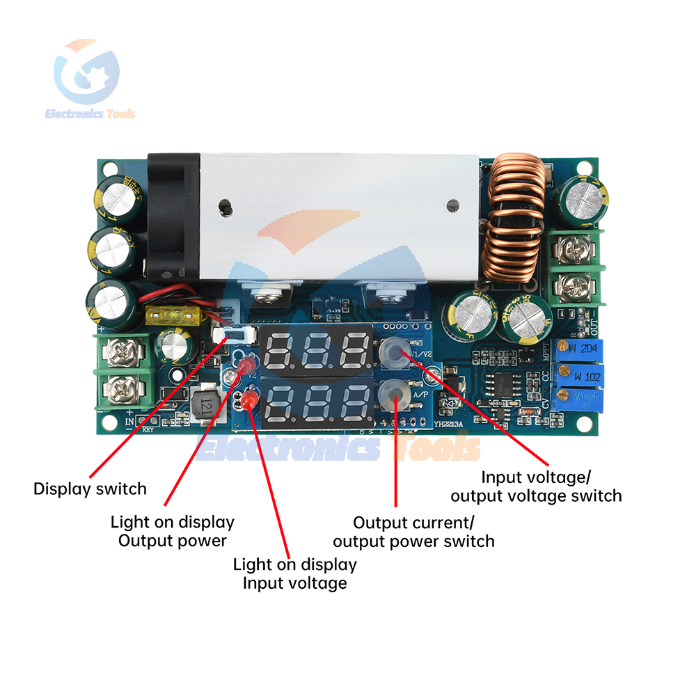 10-75V 20A Adjustable Buck Mod - Drone Solar Charger avis et prix