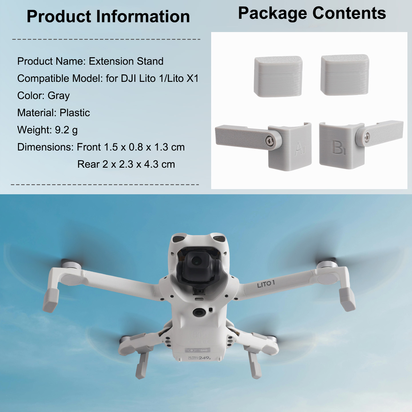 Landing Gear Extender for DJI  - Drone Landing Pad avis et prix
