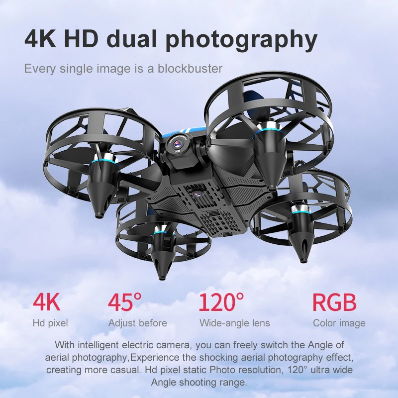 Mini RC Drone Professional 8K  - Drone Remote Controller Lanyard avis et prix