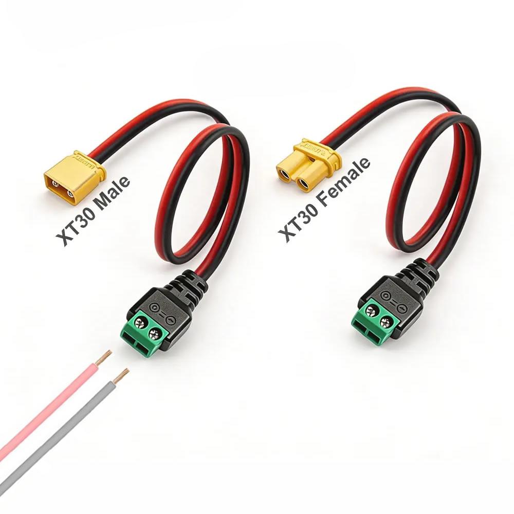 XT30 Male Female Connector Plu - Drone Battery Adapter avis et prix
