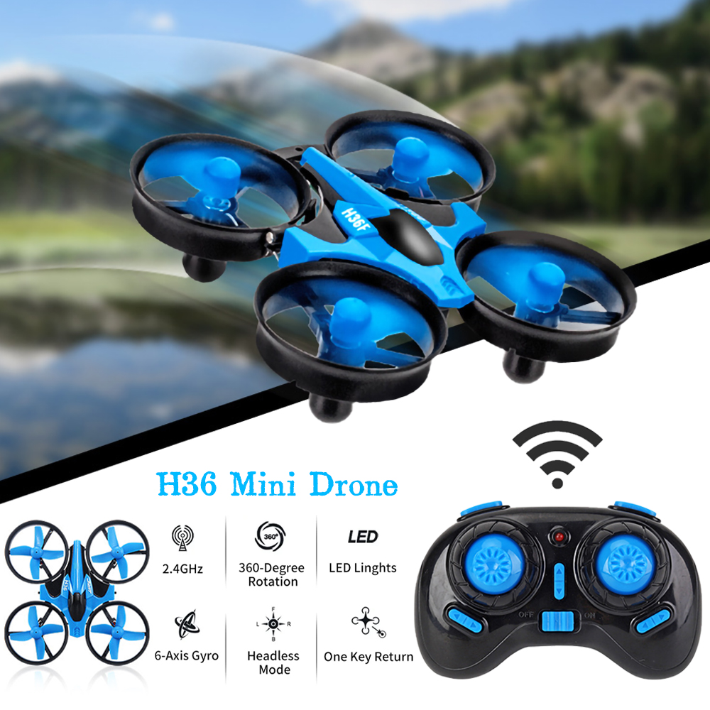 JJRC H36 Mini Rc Drone 4ch 6-A - Drone Remote Controller Lanyard avis et prix