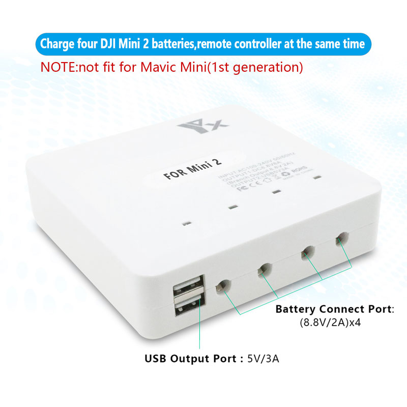 YX 6IN1 Fast Smart Battery Cha - Drone Charging Hub avis et prix
