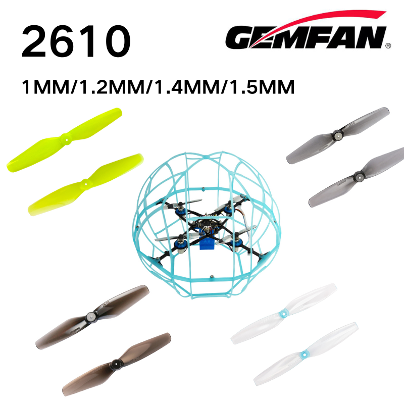 2610 Props Gemfan 2.6inch 2 Bl - Drone Battery Adapter avis et prix