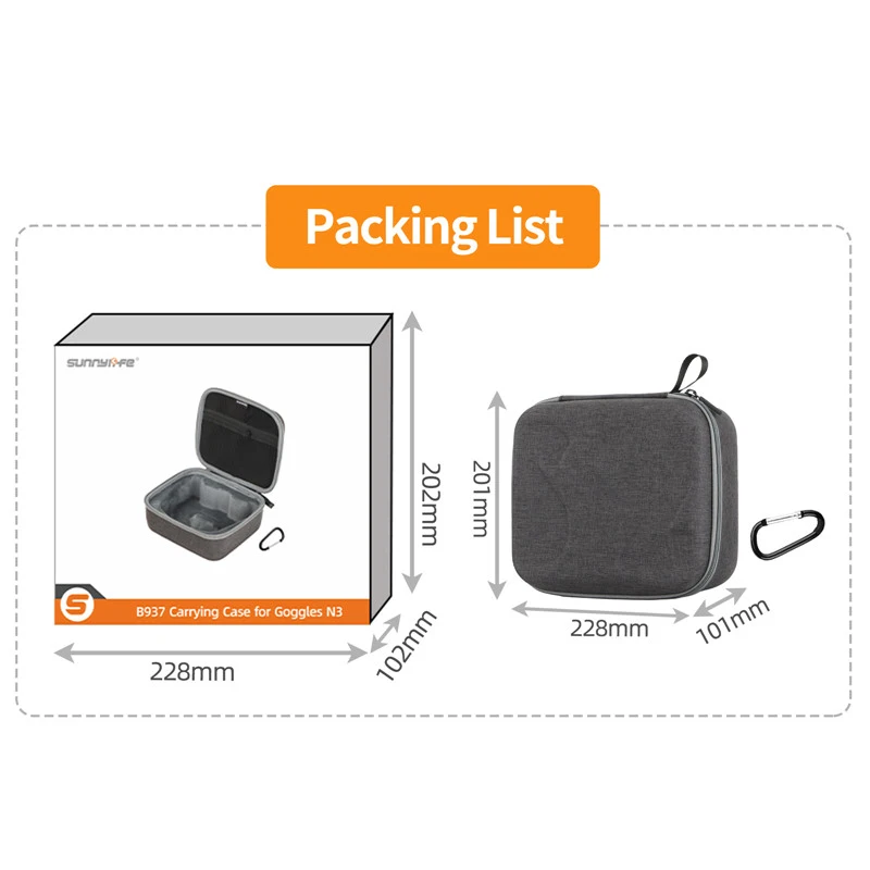 Hard Shell Carrying Case For D - Drone Hard Shell Case avis et prix
