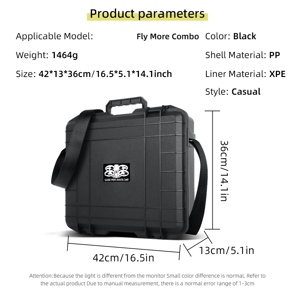 Explosion-Proof Case Storage B - Drone Hard Shell Case avis et prix